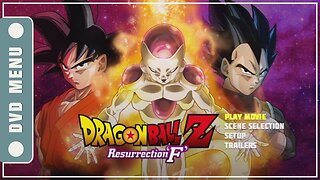 Dragon Ball Z: Resurrection 'F' - DVD Menu