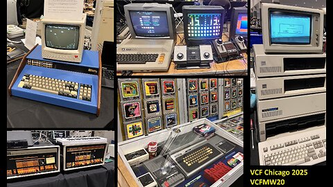 Xiphod's Photo Album of Vintage Computer Fest (no commentary) - VCF Chicago 2025 - VCFMW20