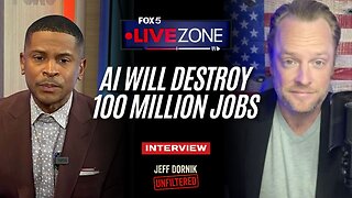 AI Will Destroy 100 Million Jobs | Interview on Fox 5 Live Zone with Guy Lambert