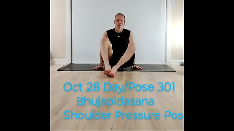 Bhujapidasana / Shoulder Pressure Pose