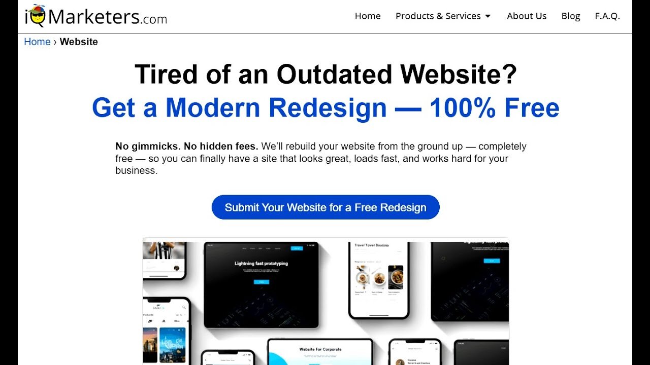 Transform Your Website for Free