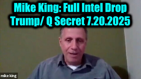 Trump/ Q Secret 7.20.25, Full Intel Drop - Special Op in Full Swing, The Major Shock That's Coming
