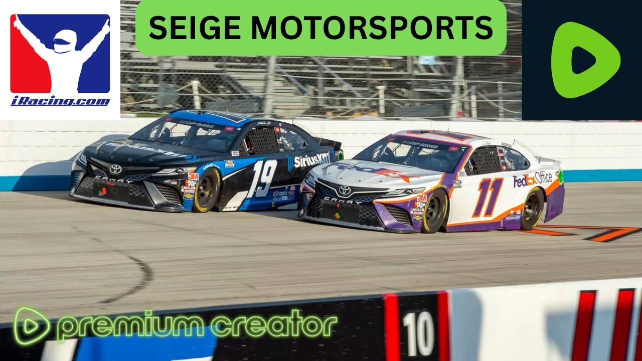 🔴Saturday iRacing Seige, 12PM Fixed NIS and Xfinity Coverage!🏁