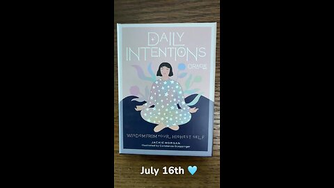 7/16/25 card: calm