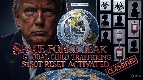 EMERGENCY BROADCAST: Trump's Operation Exposes Global Child Trafficking, Bioweapons & $150T Reset