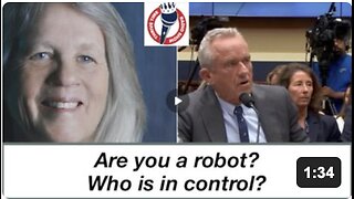 Are you a robot? Who is in control?
