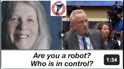Are you a robot? Who is in control?