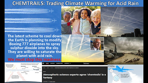 Chemtrails: Trading Climate Warming for Acid Rain