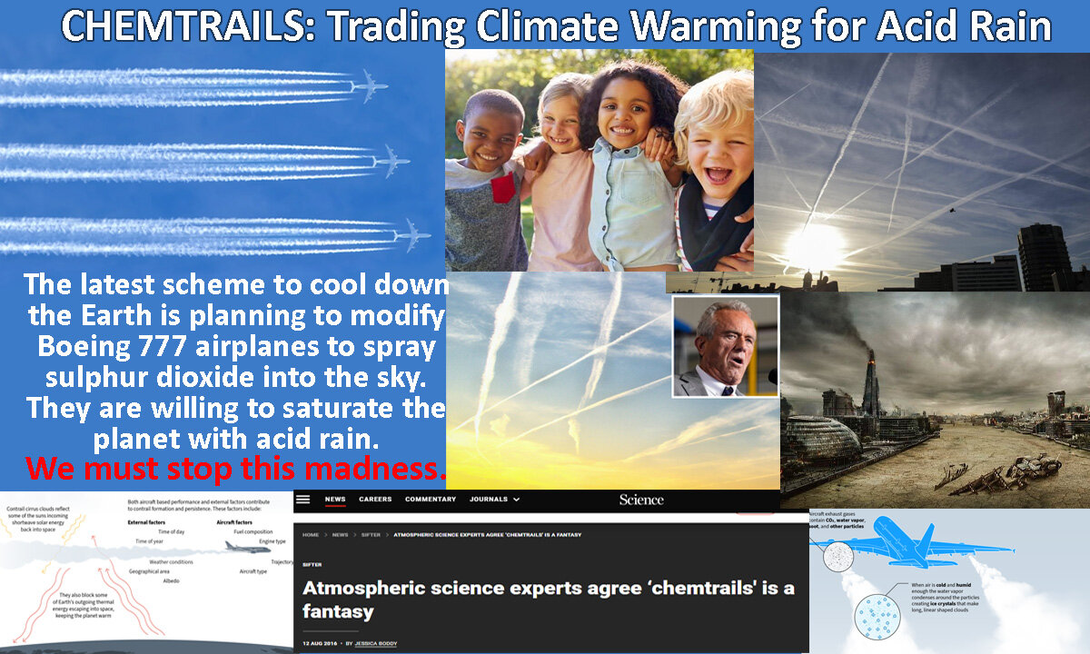 Chemtrails: Trading Climate Warming for Acid Rain