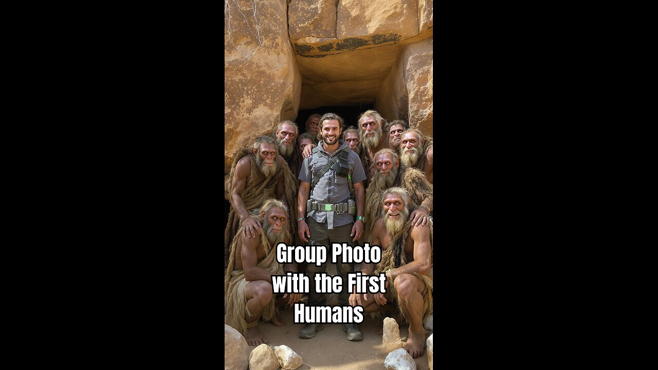 They Let Me Take a Photo With the First Humans… Then This Happened 😳📸