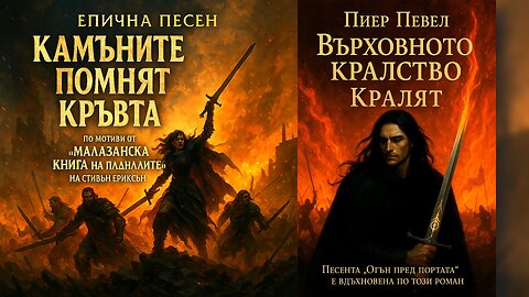 Камъните помнят кръвта и Огън пред портата/The stones remember the blood and Fire at the gate