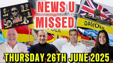 DAILY NEWS WITH CHARLIE WARD, PAUL BROOKER & WARREN THORNTON THURSDAY 26THTH JUNE 2025