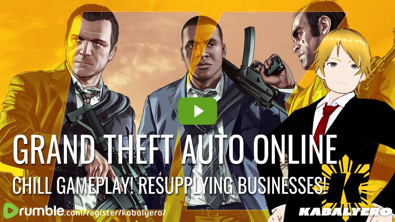🔴 Grand Theft Auto 5 Online 🎮 Chill Gameplay! Resupplying My Not So Legal Businesses In-Game