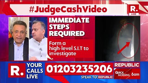 'Khul Kar Yeh Sab Ho Raha Hai, Paise Kisne Diye_', Asks Arnab As Judge's Cash Video Stuns Nation