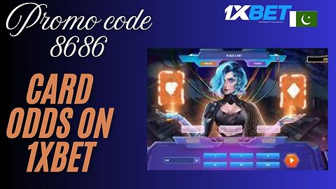 How to play Card Odds game on 1xbet..???
