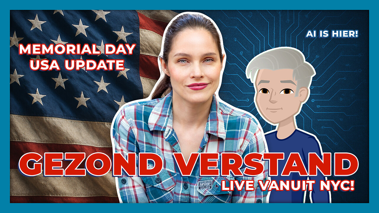 GEZOND VERSTAND 🧠 - LONNEKE & DIRK TALK USA 🇺🇸