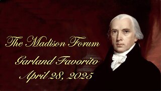 Madison Forum Guest Speaker- Garland Favorito - April 28, 2025