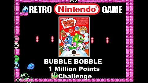 Bubble Bobble's Million Point Challenge: Chill & Chat with BrightGaming playing an Arcade NES Game