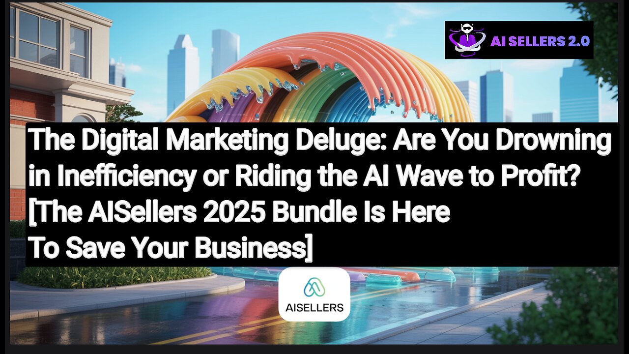 The AISellers 2025: Are you drowning in inefficiency due to Digital Marketing Deluge? Get AISellers