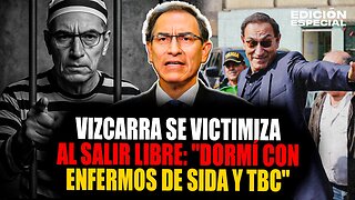 SEP 4 - Vizcarra se victimiza tras dejar penal de Barbadillo: “Dormí con enfermos de sida y TBC”