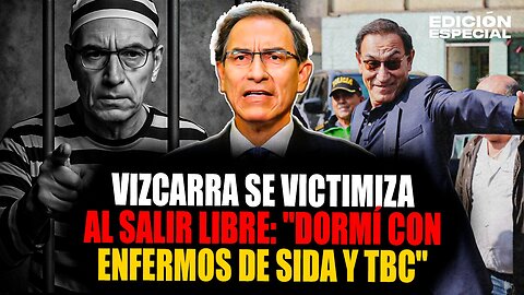 SEP 4 - Vizcarra se victimiza tras dejar penal de Barbadillo: “Dormí con enfermos de sida y TBC”