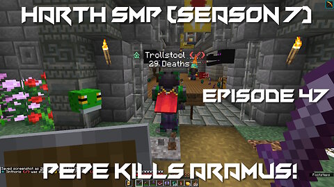 Pepe kills Aramus! - Minecraft Harth SMP #47 (Season 7)