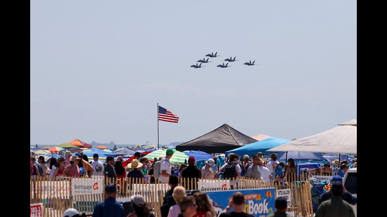 Bethpage Air Show In Jones Beach State Park