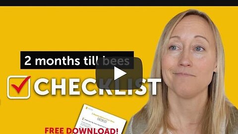 "Free Download: Your Essential SEO-optimized Checklist to Start Beekeeping Successfully"