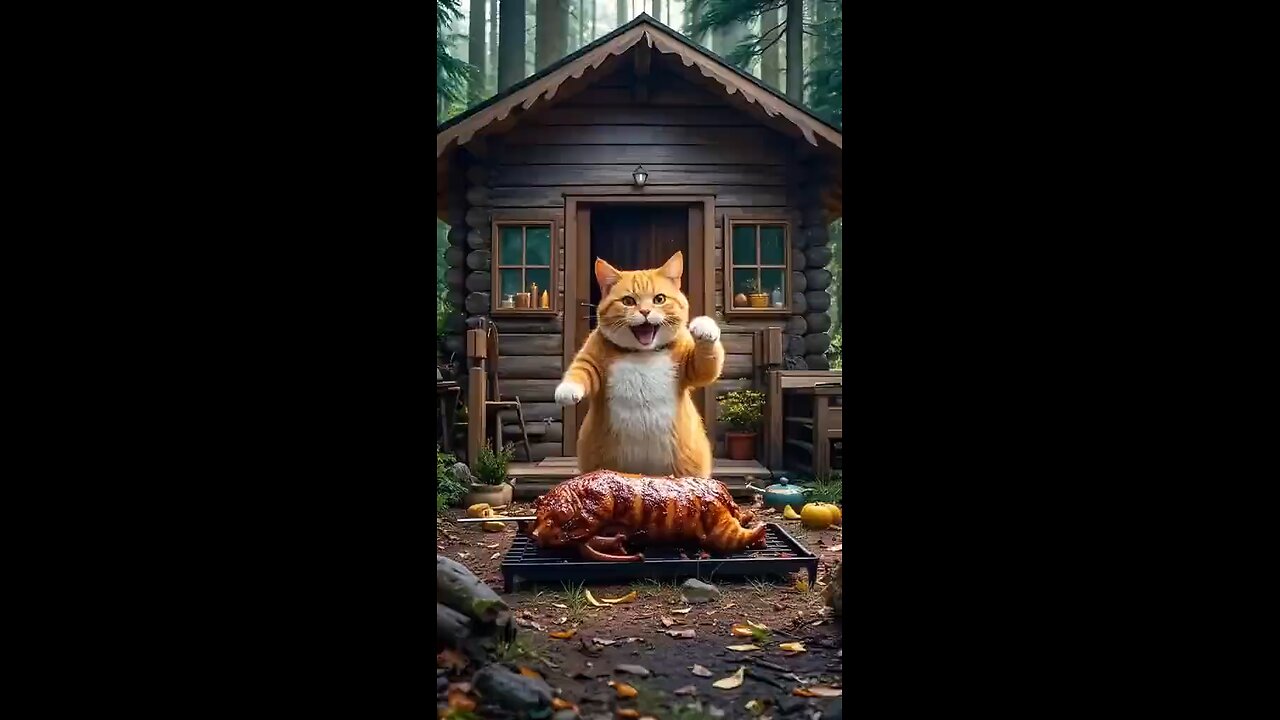 Ai cat Funny Video