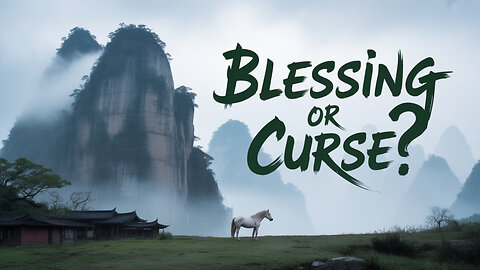 🐴 Ancient Chinese Wisdom: The Old Man Lost His Horse | Fortune vs Misfortune 🏮✨