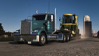 ATS | Kenworth W900 | Burlington CO to Sterling CO | Mower Conditioner Krone BIG M 450 34,200lb