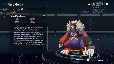 greatgrizzlymon all digivolution/de-digivolution/profile Digimon Story Time Stranger