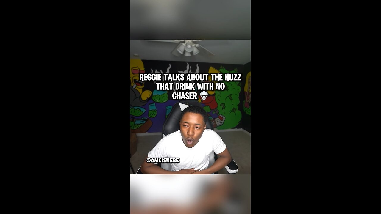 Reggie talks about the huzz that drink with no chaser #lilrodneyson #girlhefunny1x