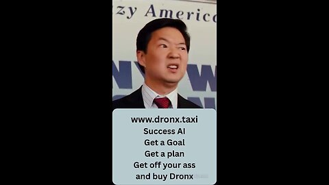 https://www.dronx.taxi/ Success AI Get a goal, get a plan and get off your ass to buy Dronx