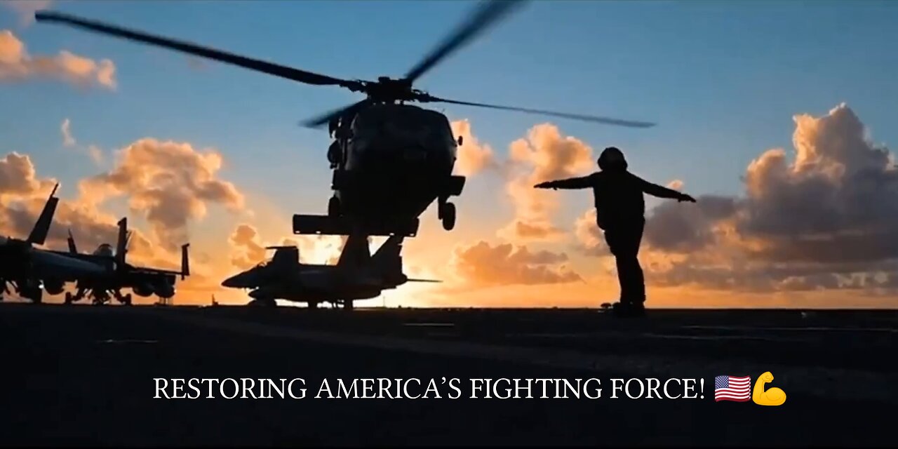 RESTORING AMERICA’S FIGHTING FORCE! 🇺🇸💪- @DeptofDefense 4 13 2025