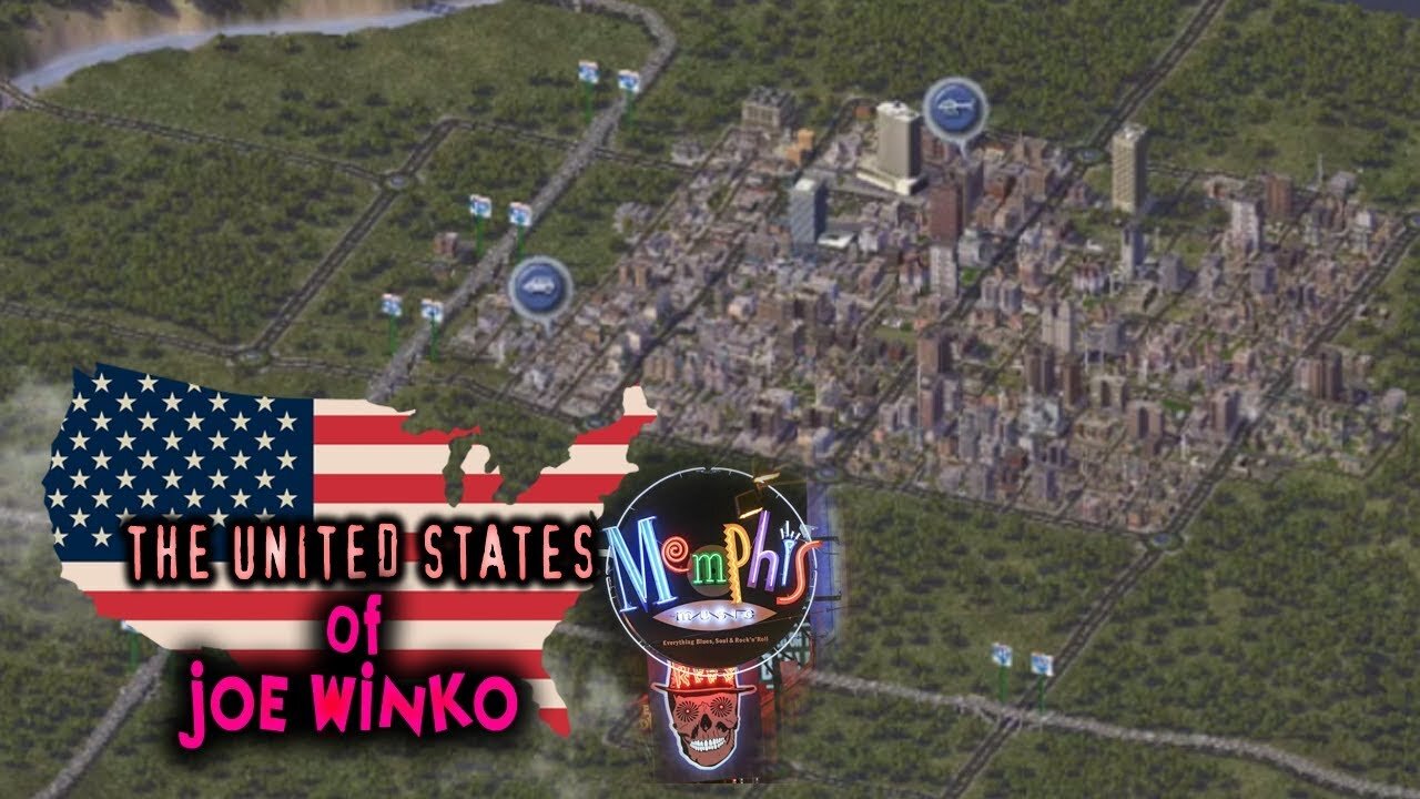 Memphis, Tennessee - United States of Joe Winko 1x40 - SimCity 4 Series - Joe Winko