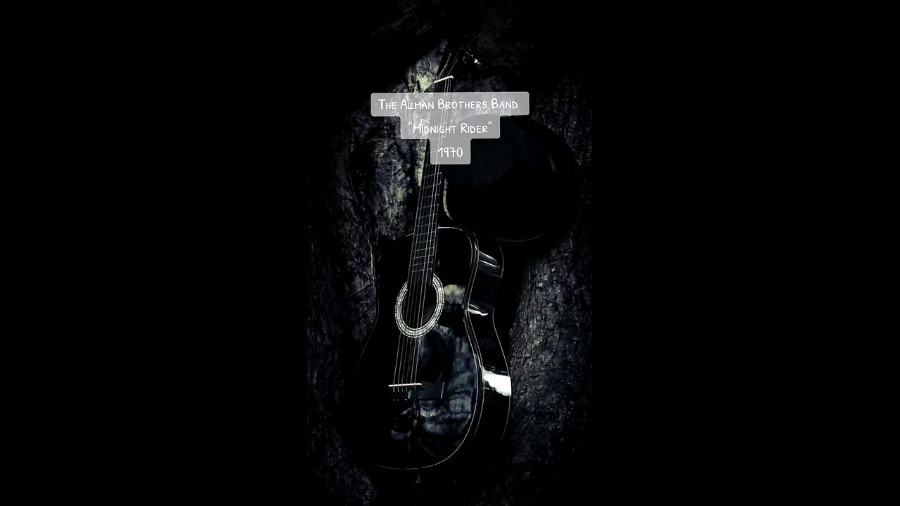 The Allman Brothers Band..."Midnight Rider" 1970