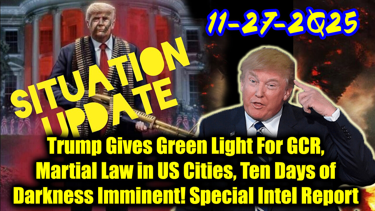 Situation Update 11.27.25 - Trump's Executive Orders, GITMO Update; Trump's Global Military Alliance