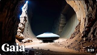 Alien spaceship found under the pyramids of Giza