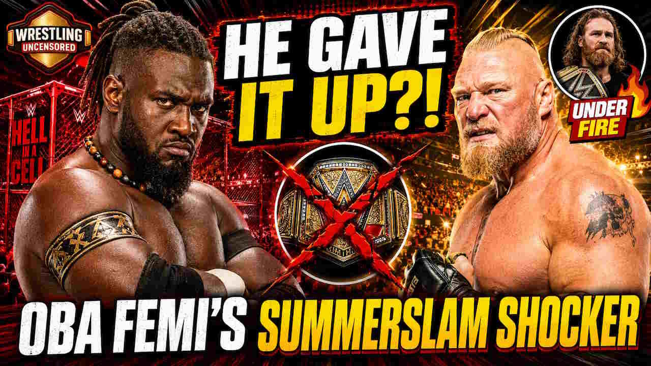 WWE Just Torched Its Own Credibility (And Oba Femi Let Them)