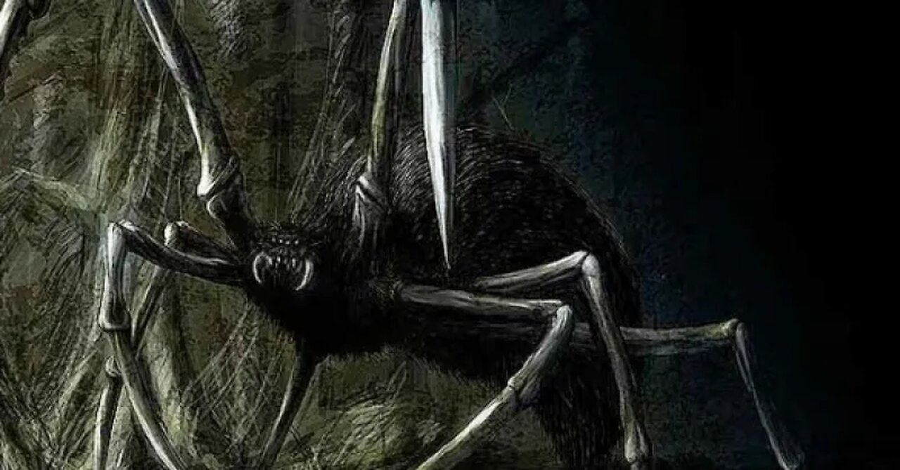 Ugandan giant spiders
