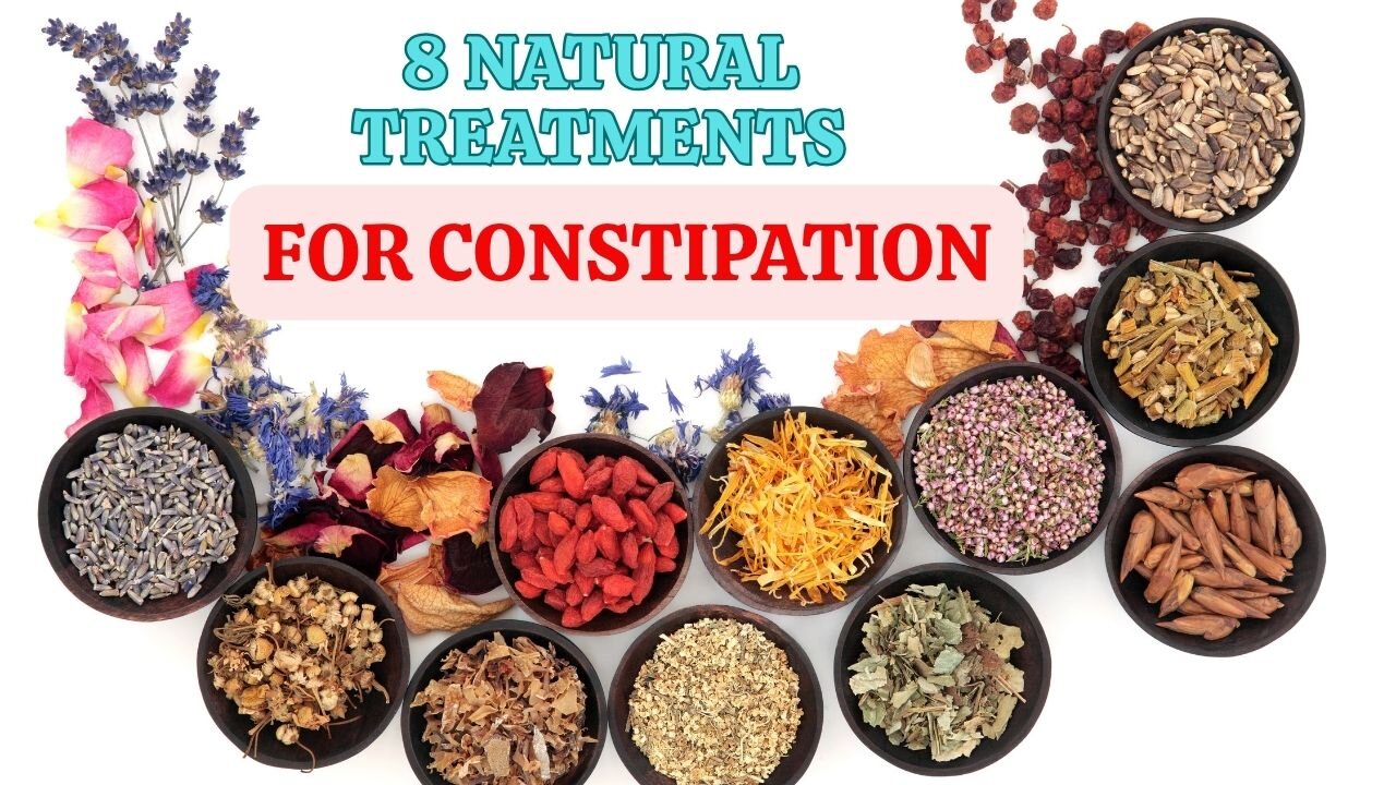 8 Natural Relief Methods For Constipation! HR11