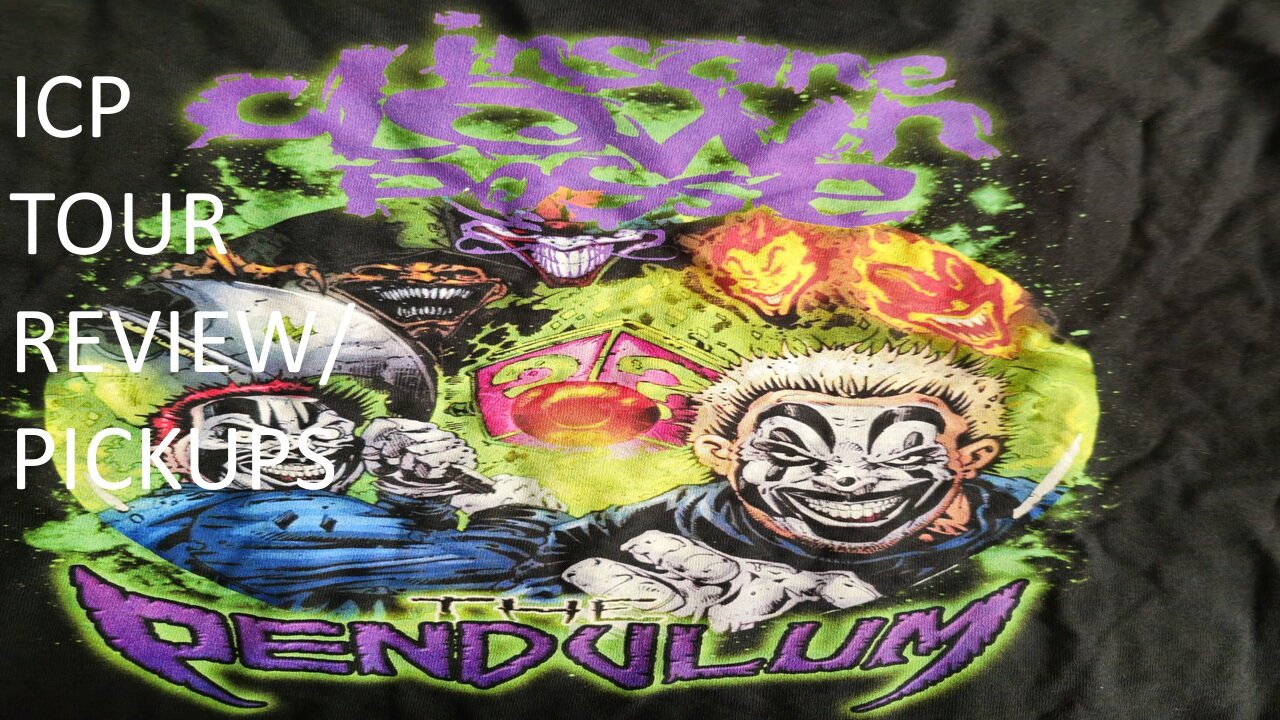 Insane Clown Posse (ICP) Tour 2025 Review/Pick Ups