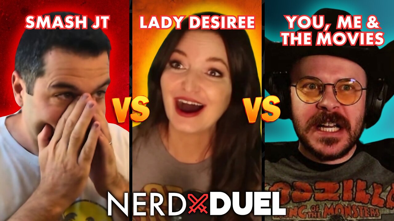 NEW SERIES! Smash JT Has a Full-On Meltdown | Nerd Duel ft. Lady Desiree & You, Me & The Movies