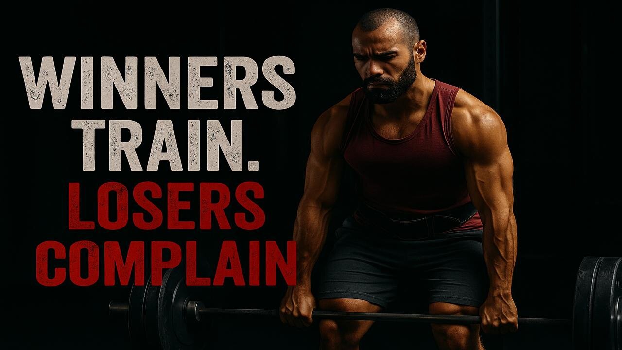 Winners Train. Losers Complain.