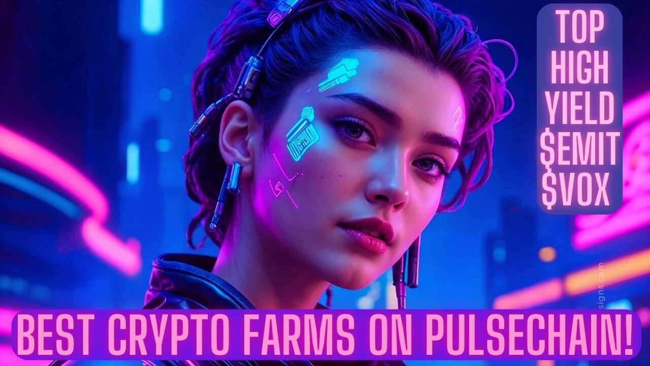 BEST Crypto FARMS On PULSECHAIN! TOP High Yield $EMIT $VOX