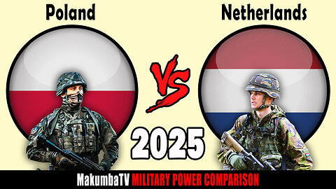 Poland vs the Netherlands 2025 | Military Power