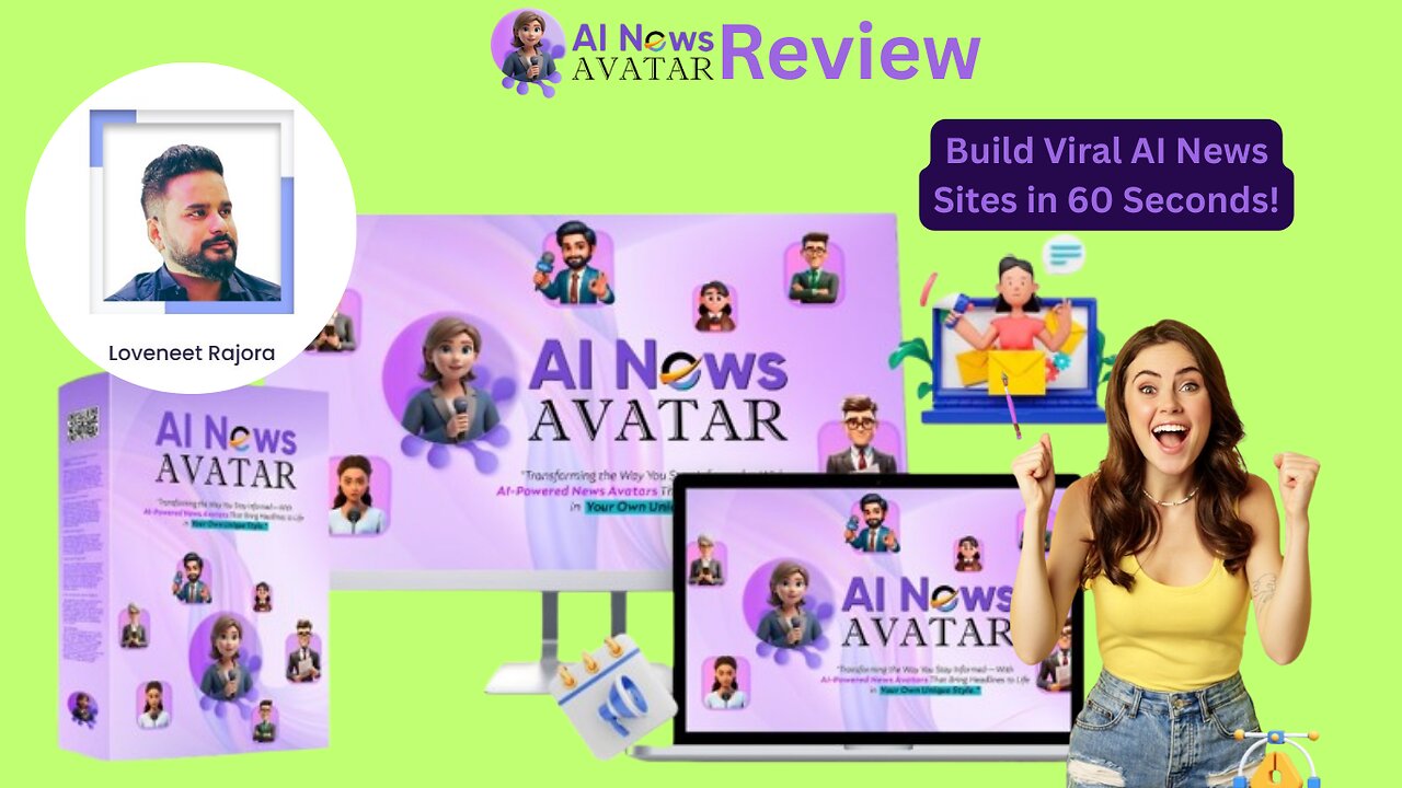 AI News Avatar Review: Build Viral AI News Sites in 60 Seconds!