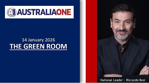 AustraliaOne Party - Green Room (14 January 2026, 8:00pm AEDT)