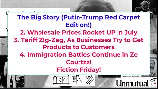 Liberty Conspiracy Live 8-15-25! Trump-Putin, Gaza Worsens, Immigration Police, Soc Sec